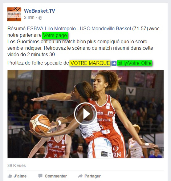 Mise en avant de votre marque sur Facebook